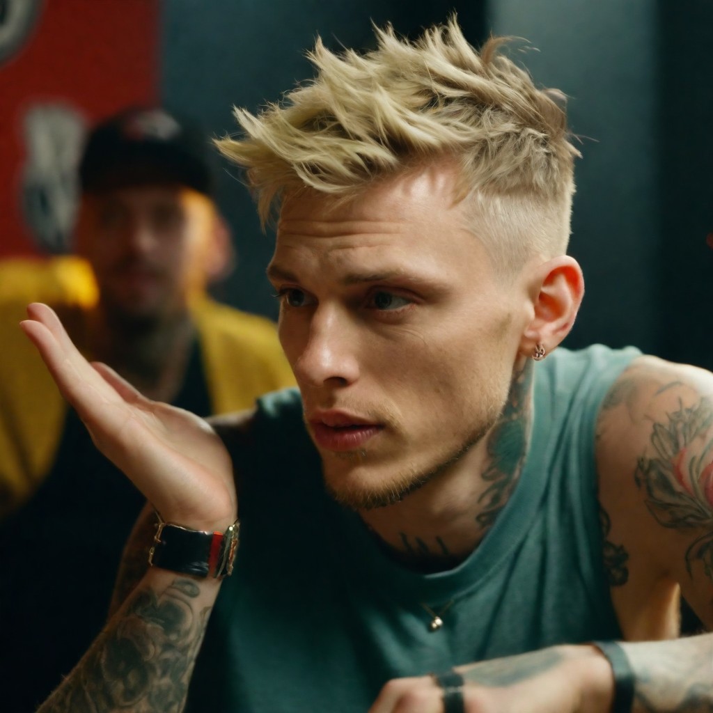 Machine Gun Kelly Refuses to Say “3 Mean Things About Taylor Swift” on Hot Ones Versus