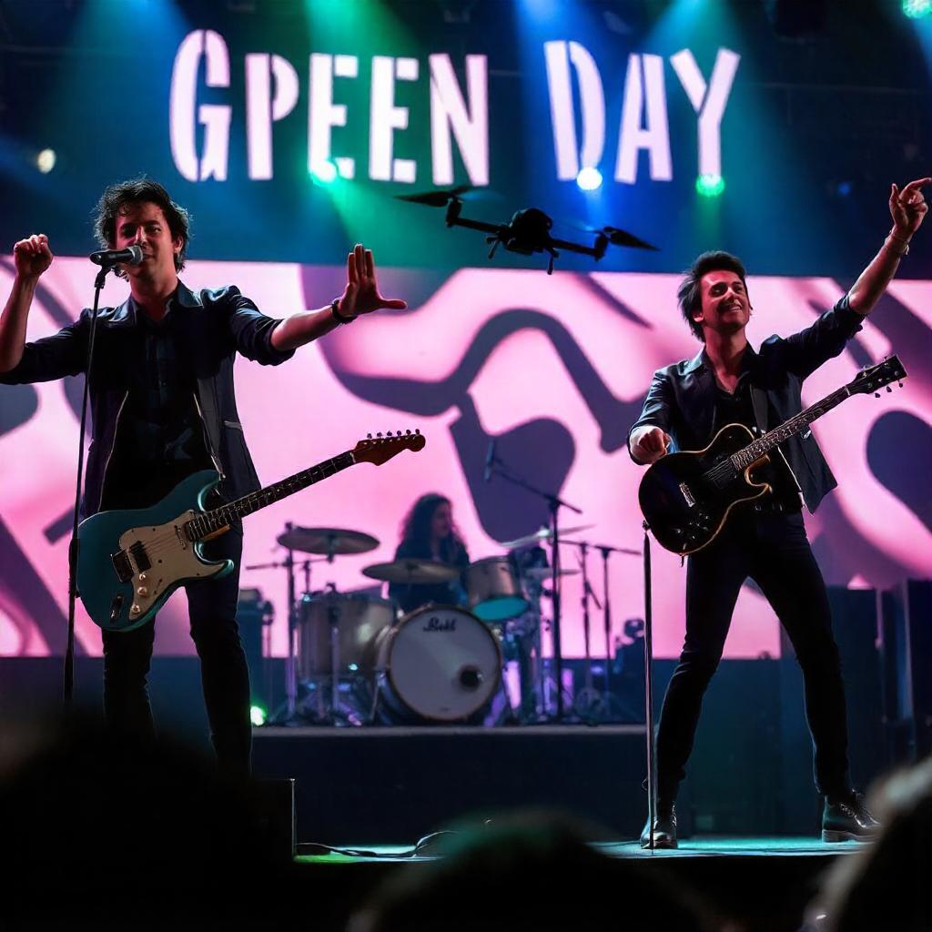 Green Day’s Detroit Concert Delayed by Drone: A Unique Disruption in Live Music